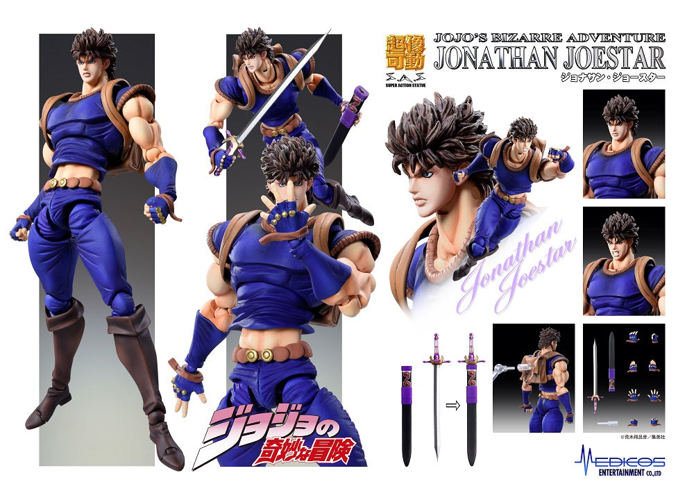 JoJo's Bizarre Adventure Super Action Statue Jonathan Joestar