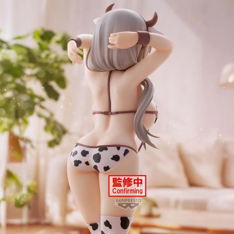 Uzaki-chan Wants to Hang Out! Glitter & Glamours Tsuki Uzaki (Cow Print Swimsuit Ver.)