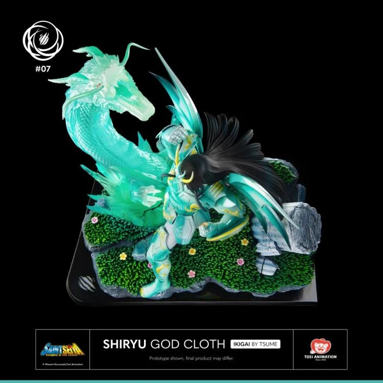 Saint Seiya Ikigai Shiryu God Cloth 1/6 Scale Limited Edition Statue