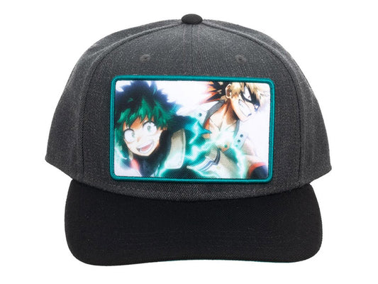 My Hero Academia Midoriya and Bakugo Snapback Hat