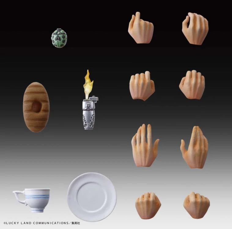 JoJo's Bizarre Adventure: Golden Wind Super Action Statue Giorno Giovanna (Caja Abierta)