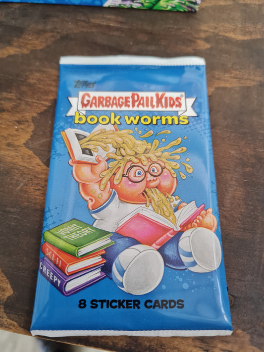 Booster de 8 sticker card Garbage Pail Kids