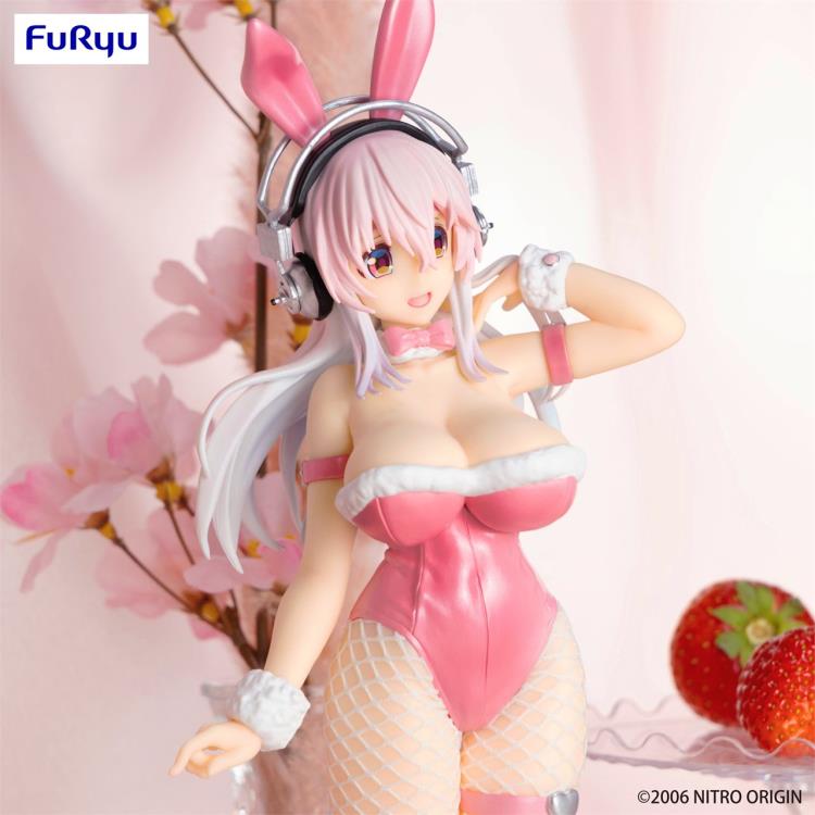 (EN CAMINO) Nitroplus BiCute Bunnies Super Sonico (Pink Rabbit Ver.) Figure