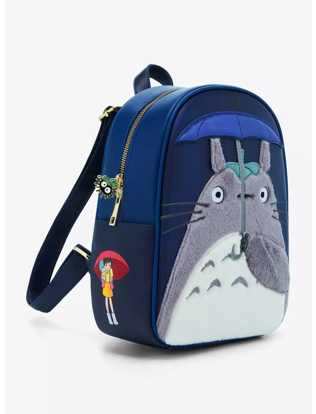 Her Universe Studio Ghibli® My Neighbor Totoro Umbrella Fuzzy Mini Backpack