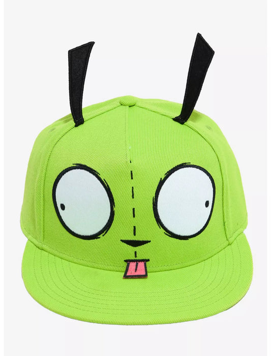 Invader Zim GIR Face 3D Ears Snapback Hat