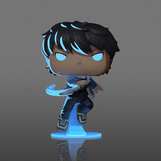 Solo Leveling Pop! Animation #1982 Sung Jinwoo (Glow-in-the-Dark) (Chase)