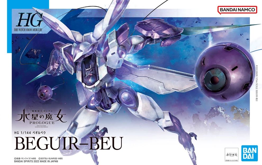 Beguir-Beu Mobile Suit Gundam The Witch From Mercury HG 1/144 Model Kit