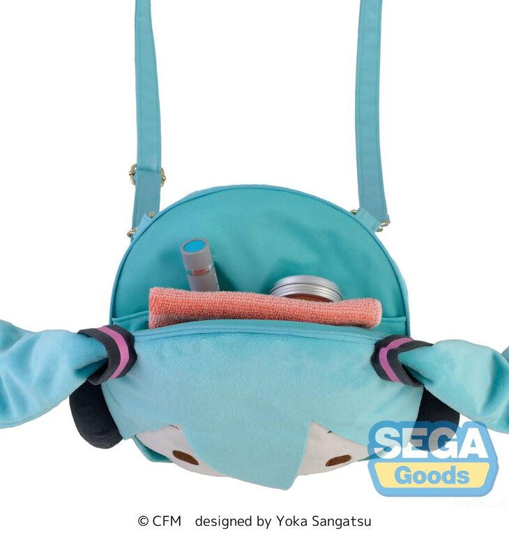 Hatsune Hatsune Hatsune Hatsune Hatsune Miku - Miku Plush Shoulder Bag