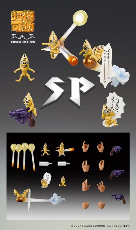 JoJo's Bizarre Adventure Super Action Statue Guido Mista & SP Third