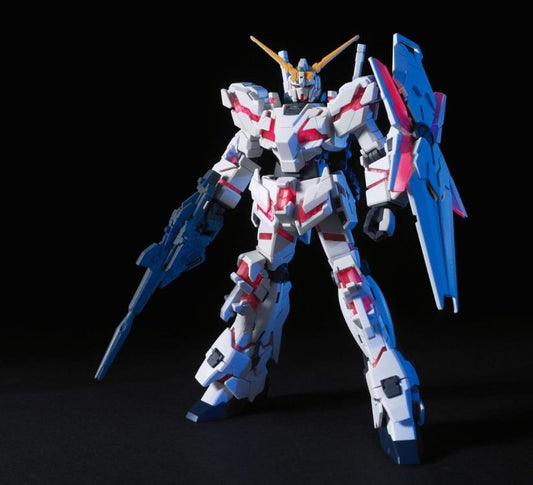 Mobile Suit Gundam Unicorn HGUC Unicorn Gundam (Destroy Mode) 1/144 Scale Model Kit