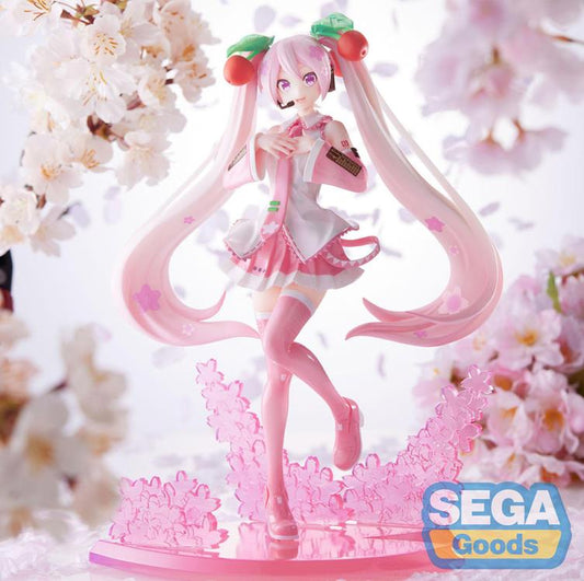 Vocaloid Luminasta Sakura Miku Figure