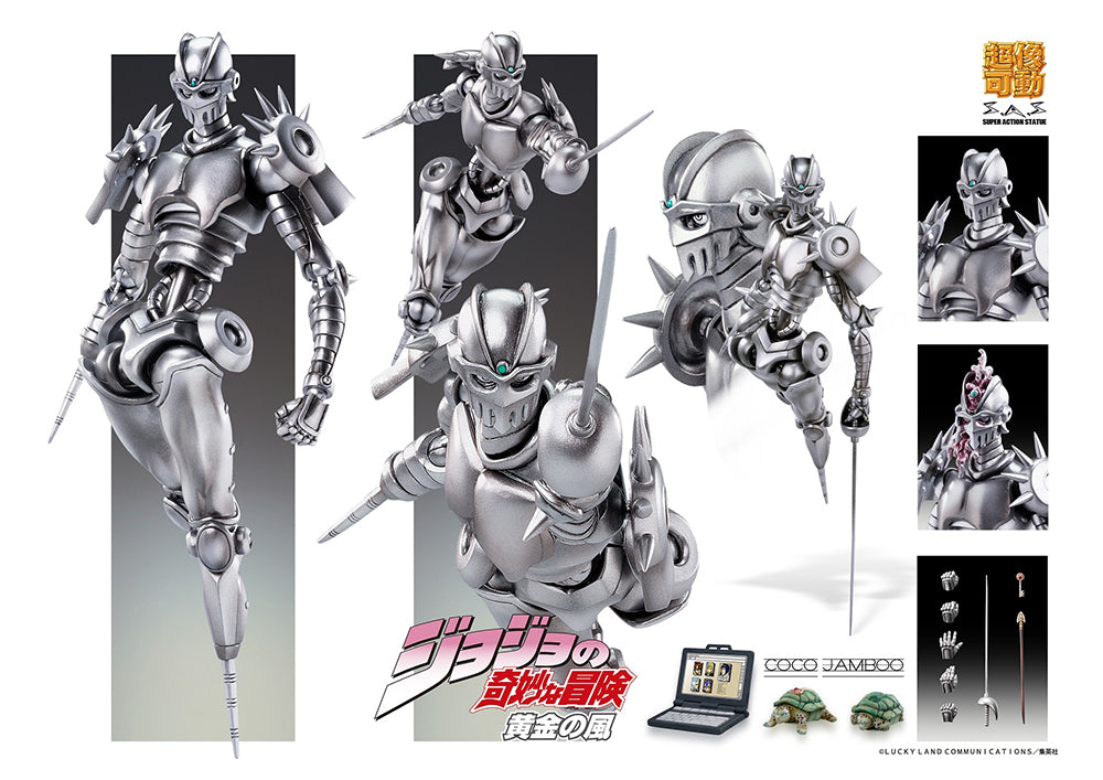 JoJo's Bizarre Adventure: Golden Wind Super Action Statue Silver Chariot