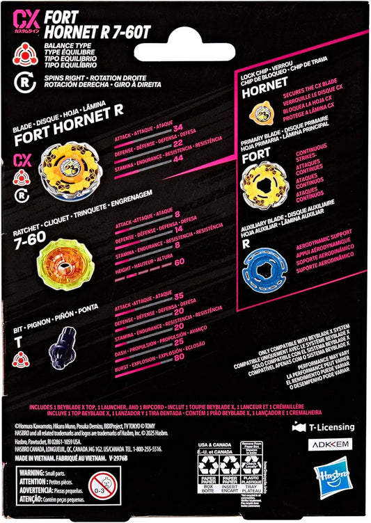 Beyblade X Fort Hornet R 7-60T CX