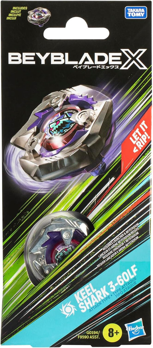 Beyblade X Keel Shark 3-60LF Booster Pack Set