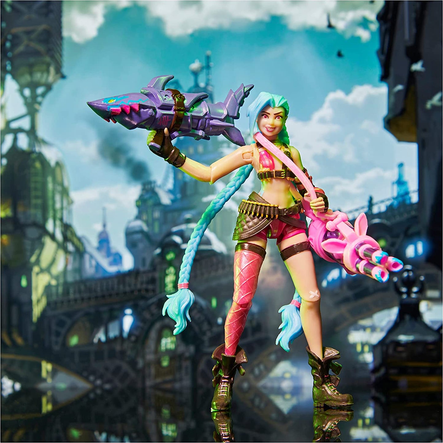 Paquete 5 figuras de League of Legends