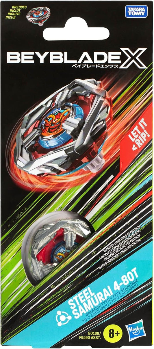 Beyblade X Steel Samurai 4-80T Booster Pack Set
