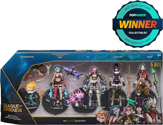 Paquete 5 figuras de League of Legends