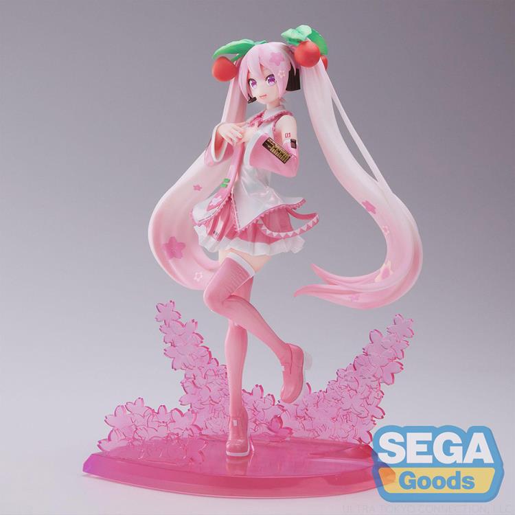 Vocaloid Luminasta Sakura Miku Figure