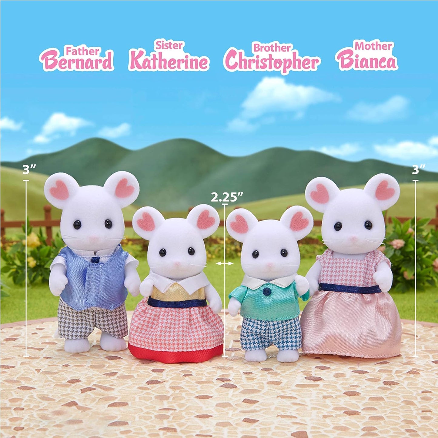Calico Critters Familia Marshmallow Mouse