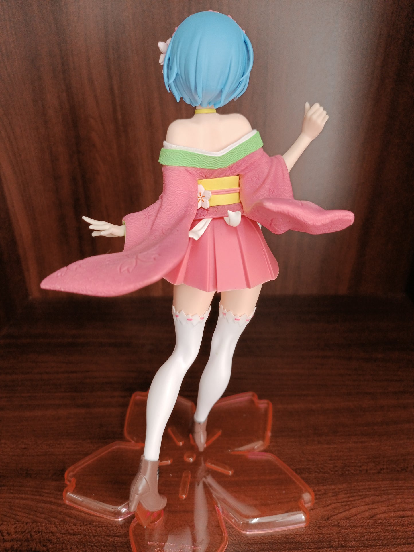 Re:Zero Starting Life in Another World Rem (Sakura Ver.) Renewal Edition Precious Figure (Sin Caja)