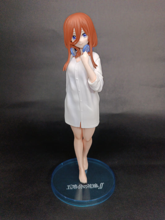 The Quintessential Quintuplets Nakano Miku - Fascinity Figure - Fukuya (Sin caja)