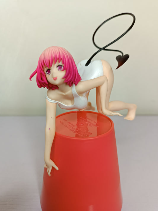 To Love-Ru Darkness Noodle Stopper Figure Momo B : White (Sin Caja)