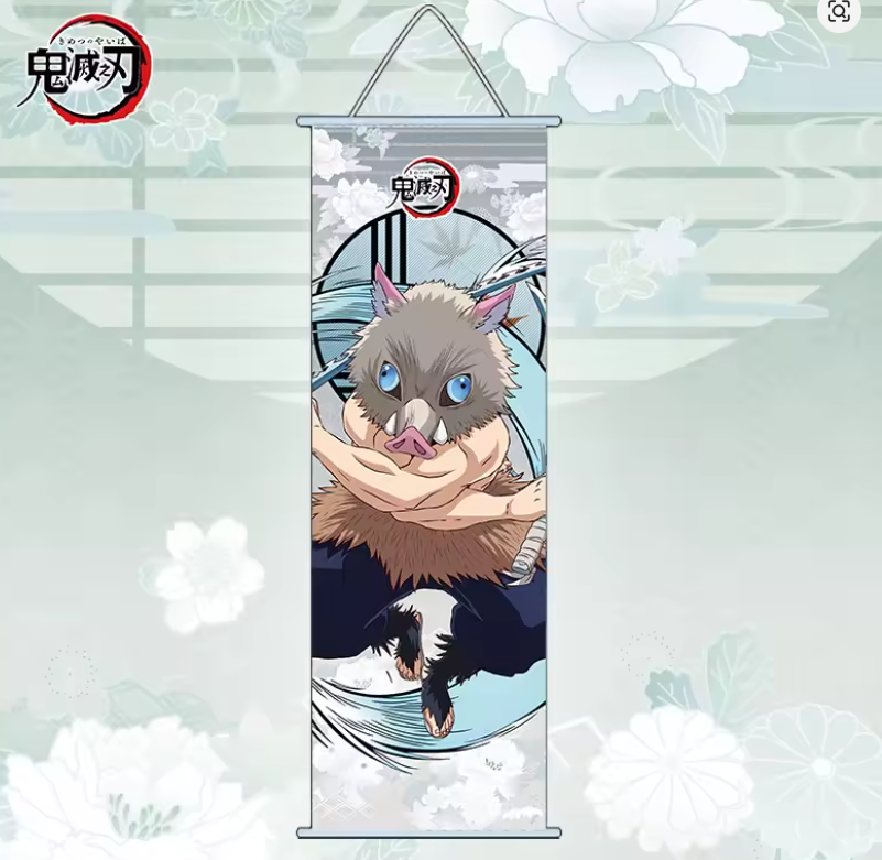 Poster de tela Inosuke Demon Slayer