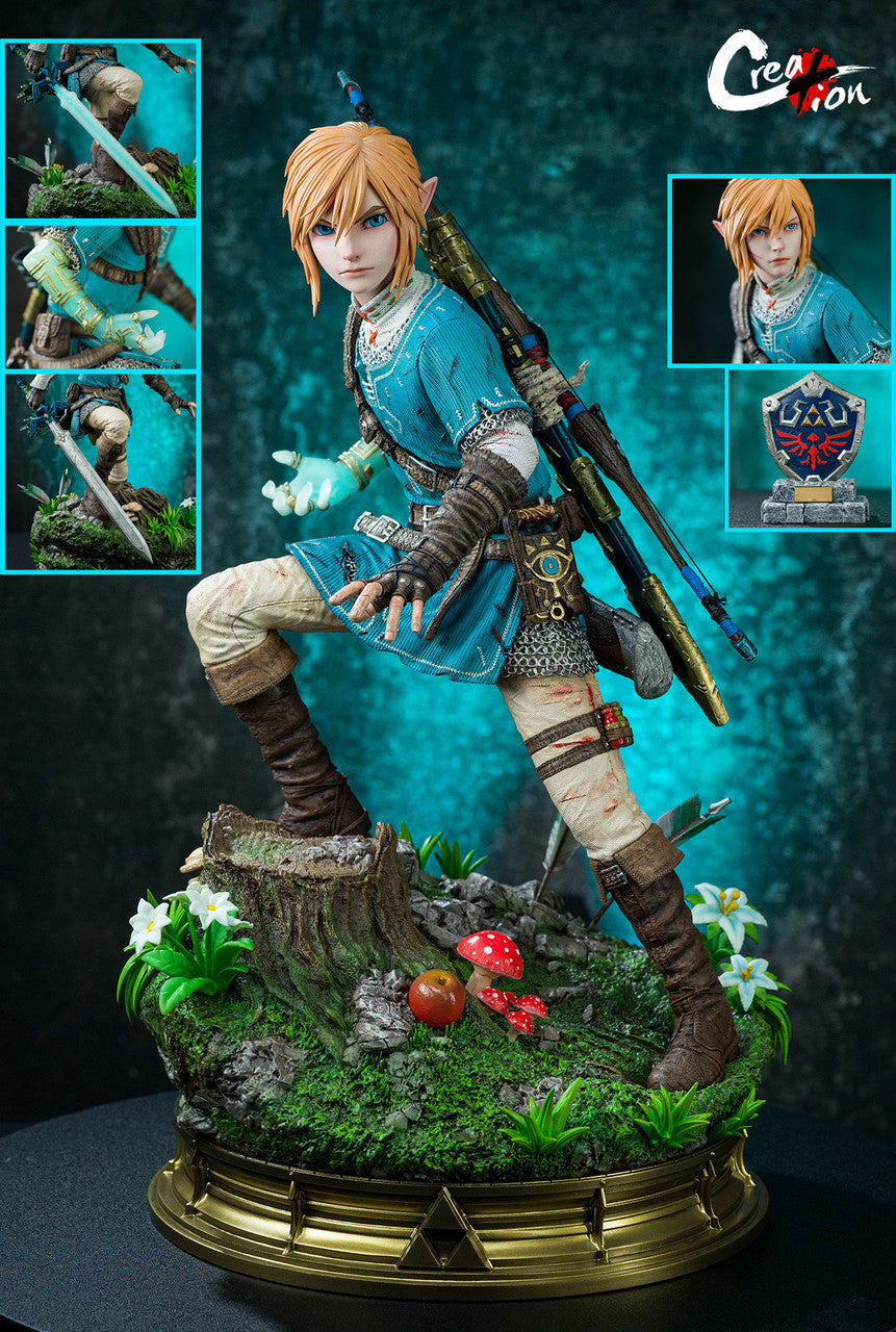 (PRE ORDEN) The Legend of Zelda Creation Studio Link EX Resin Statue
