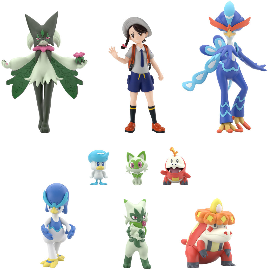 Pokemon Scale World Paldea set completo