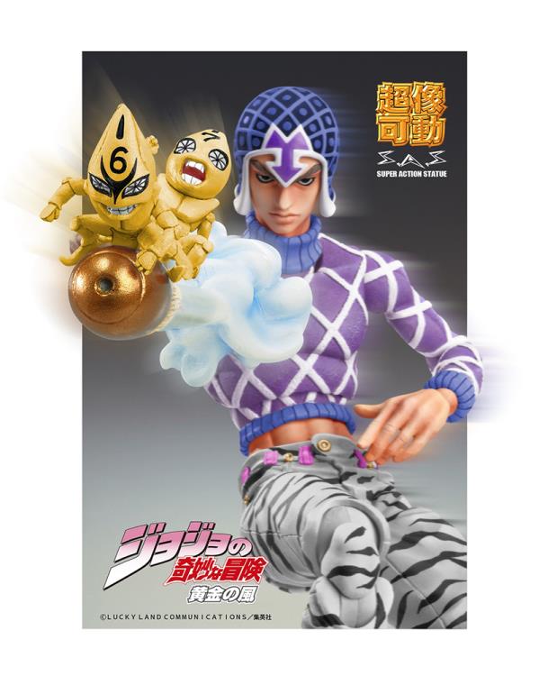 JoJo's Bizarre Adventure Super Action Statue Guido Mista & SP Third