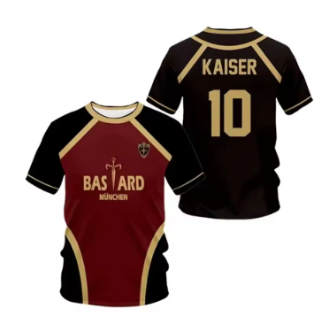 Camisa Blue Lock Bastard Munchen Kaiser
