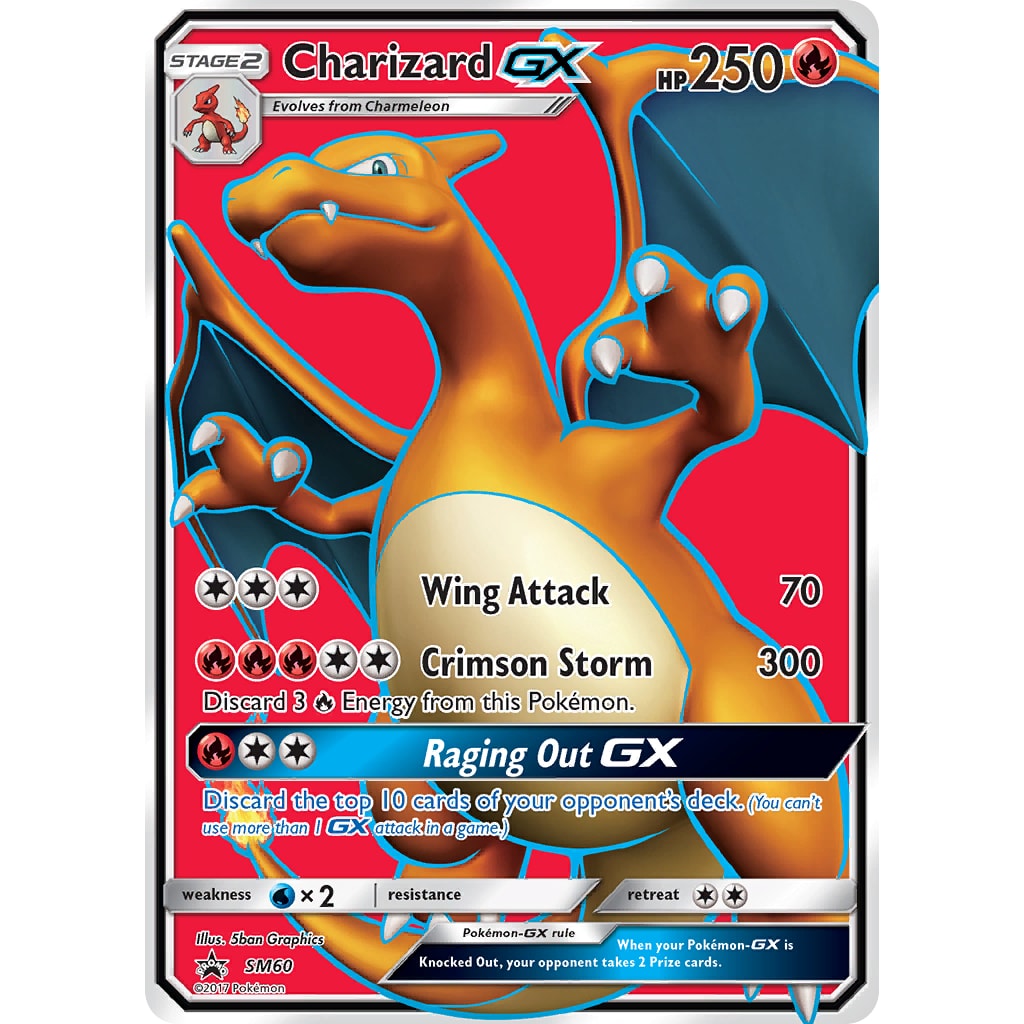 Charizard GX full art Carta Jumbo
