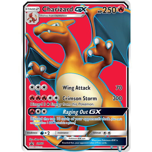 Charizard GX full art Carta Jumbo
