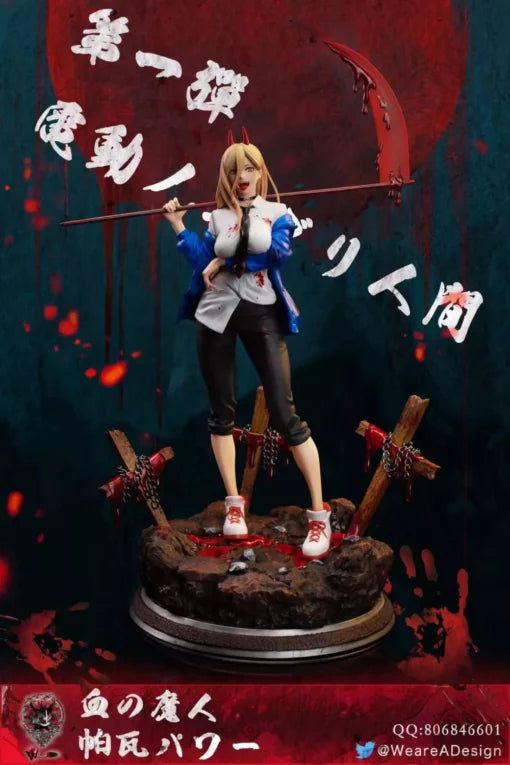 Chainsaw Man Weare A Design Studio Power Resin Statue