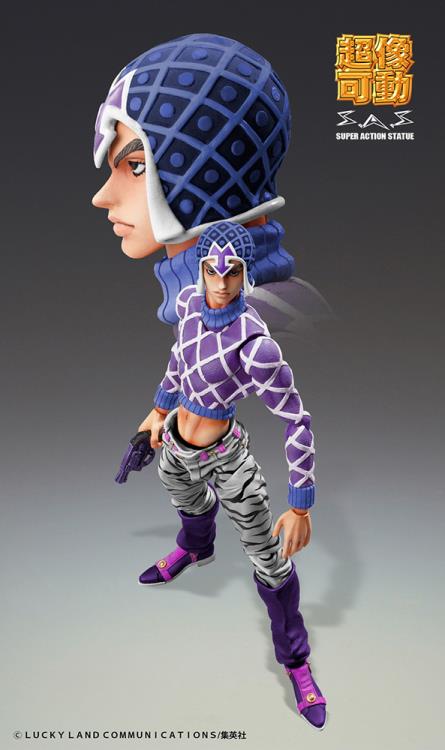 JoJo's Bizarre Adventure Super Action Statue Guido Mista & SP Third