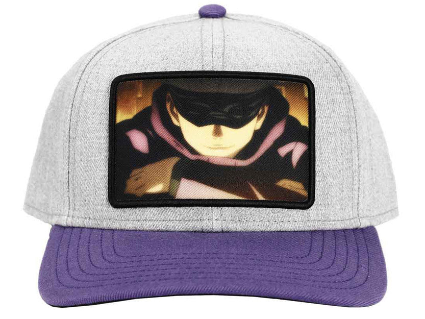 Jujutsu Kaisen Satoru Gojo Sublimated Patch Pre-Curved Snapback Hat
