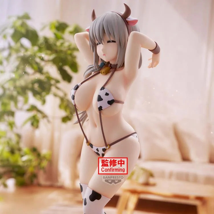 Uzaki-chan Wants to Hang Out! Glitter & Glamours Tsuki Uzaki (Cow Print Swimsuit Ver.)