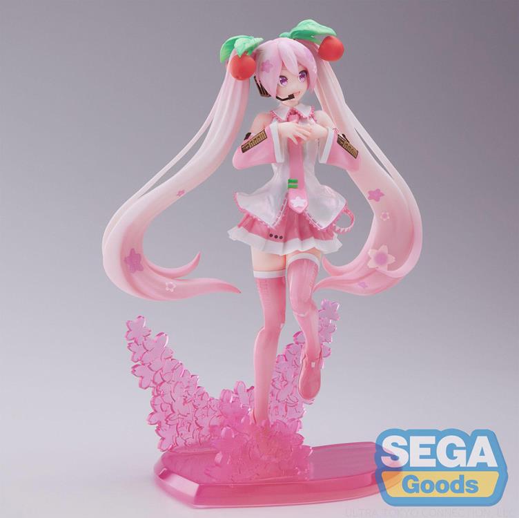 Vocaloid Luminasta Sakura Miku Figure
