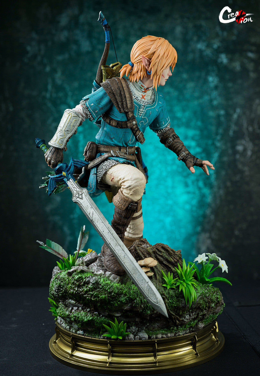 (PRE ORDEN) The Legend of Zelda Creation Studio Link EX Resin Statue