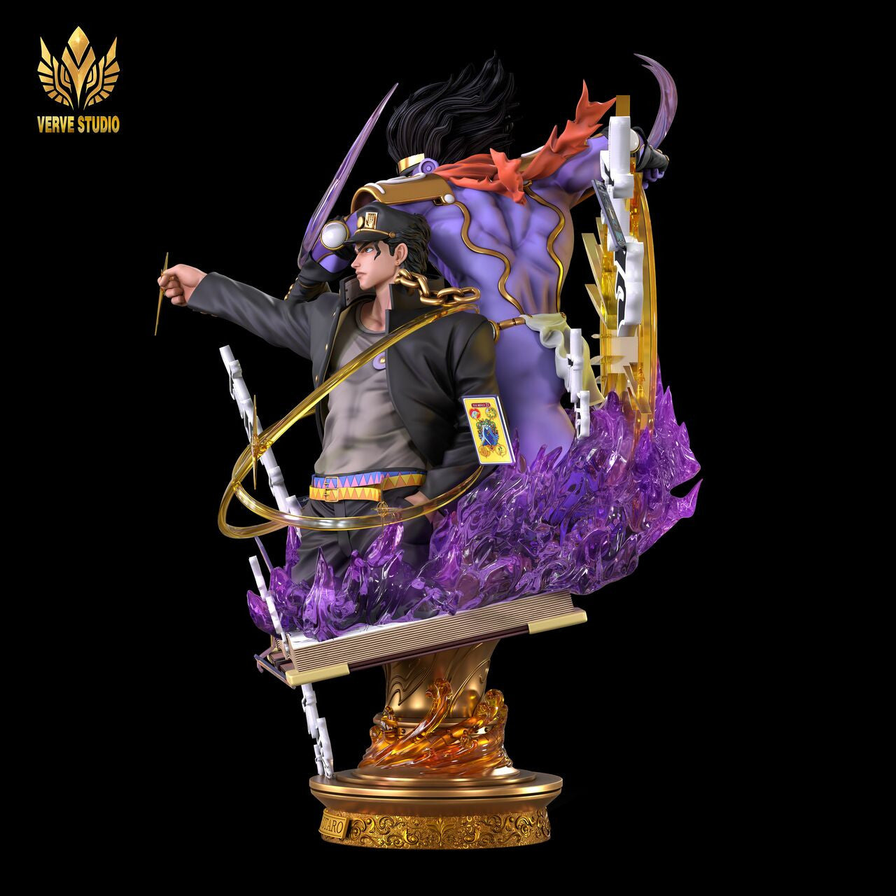 (PRE ORDEN) JoJo’s Bizarre Adventure Verve Studio Kujō Jōtarō Resin Statue