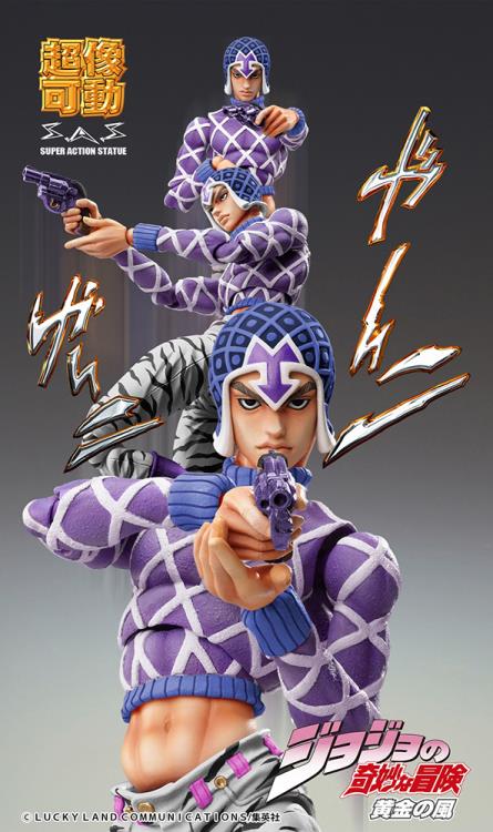 JoJo's Bizarre Adventure Super Action Statue Guido Mista & SP Third