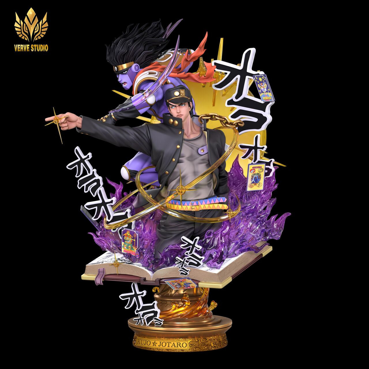 (PRE ORDEN) JoJo’s Bizarre Adventure Verve Studio Kujō Jōtarō Resin Statue