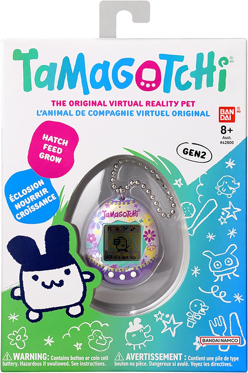 Tamagotchi estilo flores
