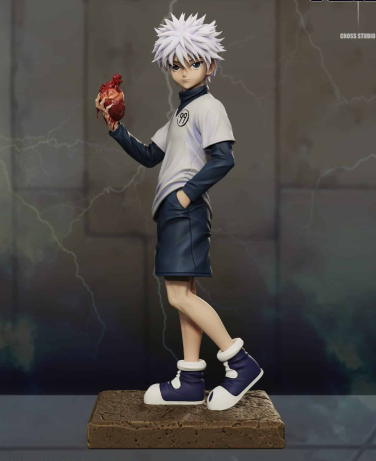 Hunter×Hunter Cross Studio Killua Resin Statue