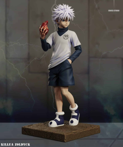 Hunter×Hunter Cross Studio Killua Resin Statue