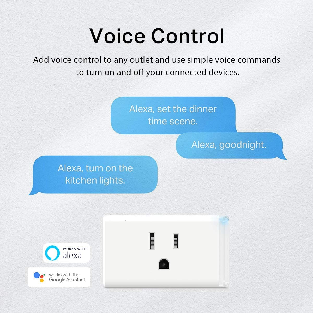 Smart plug compatible con Alexa