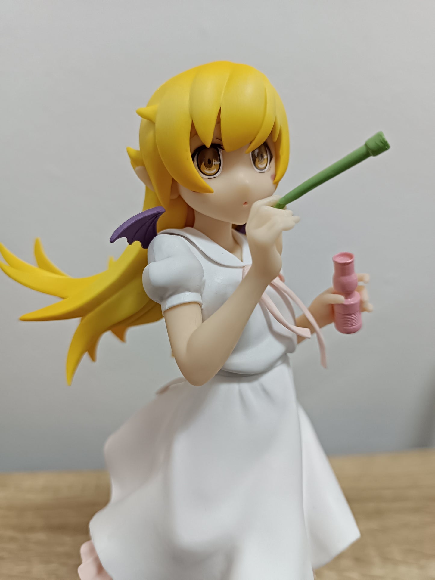 Monogatari Series Figure Shinobu Oshino EXQ Soap bubble BANPRESTO (Sin Caja)