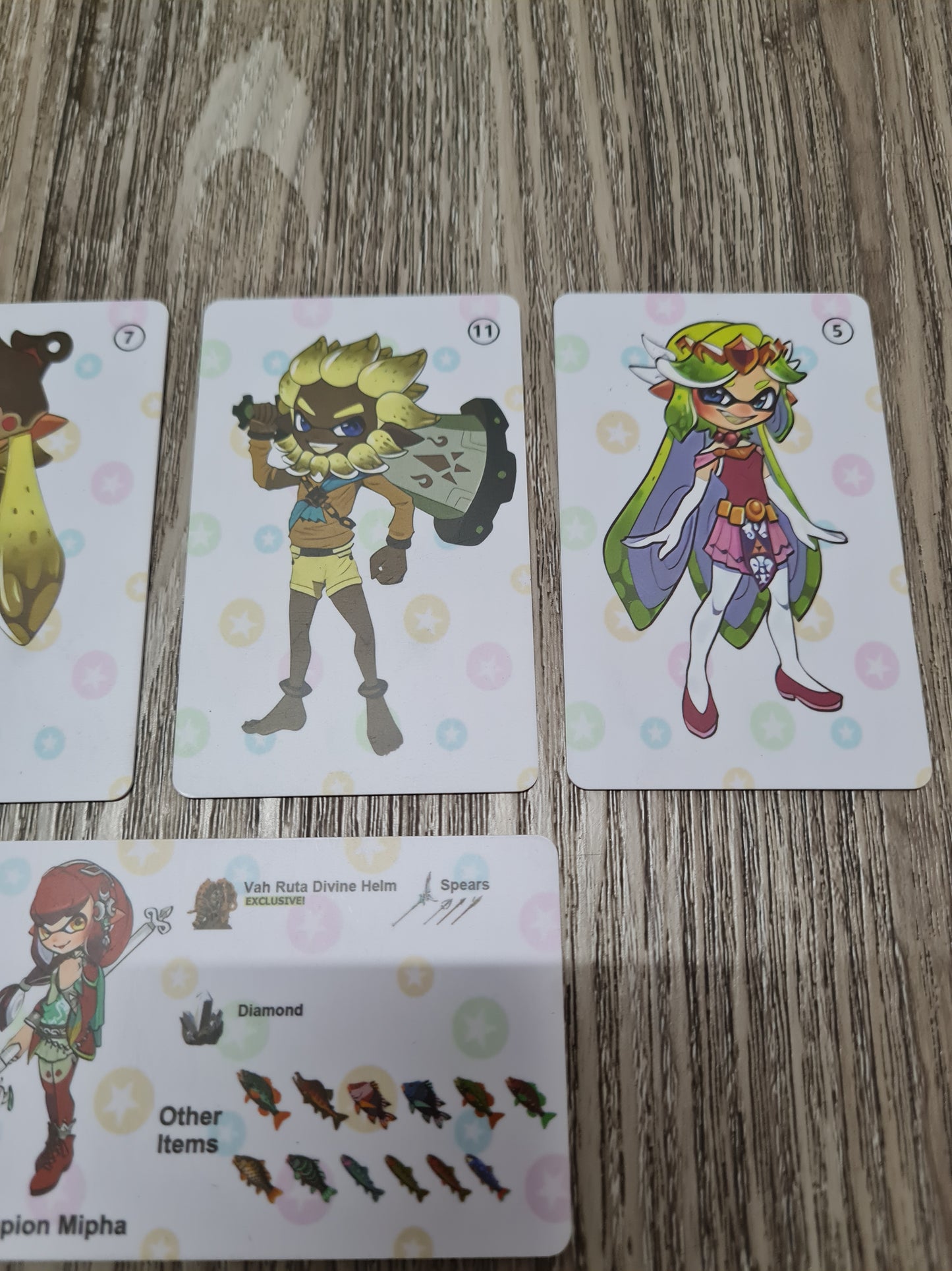Amiibo cards Zelda