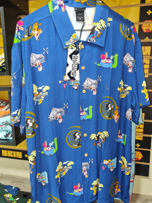 Camisa de botones Cartoon Network talla M