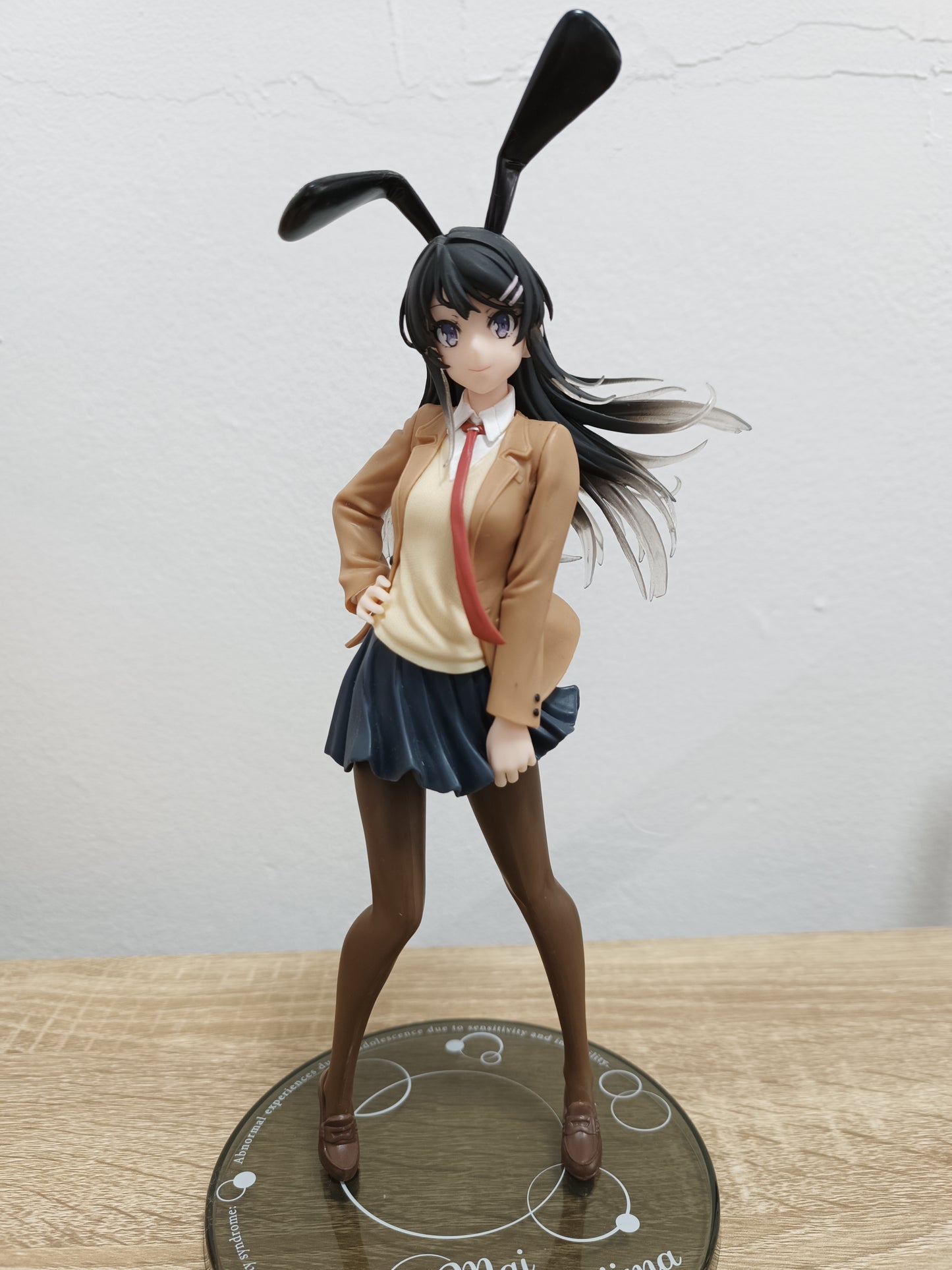 Rascal Does Not Dream of Bunny Girl Sakurajima Mai (Uniform Bunny Ver.) Coreful Figure (Sin caja)